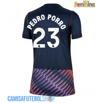 Camisa de time de futebol Tottenham Hotspur Pedro Porro #23 Replicas 2º Equipamento Feminina 2026-27 Manga Curta